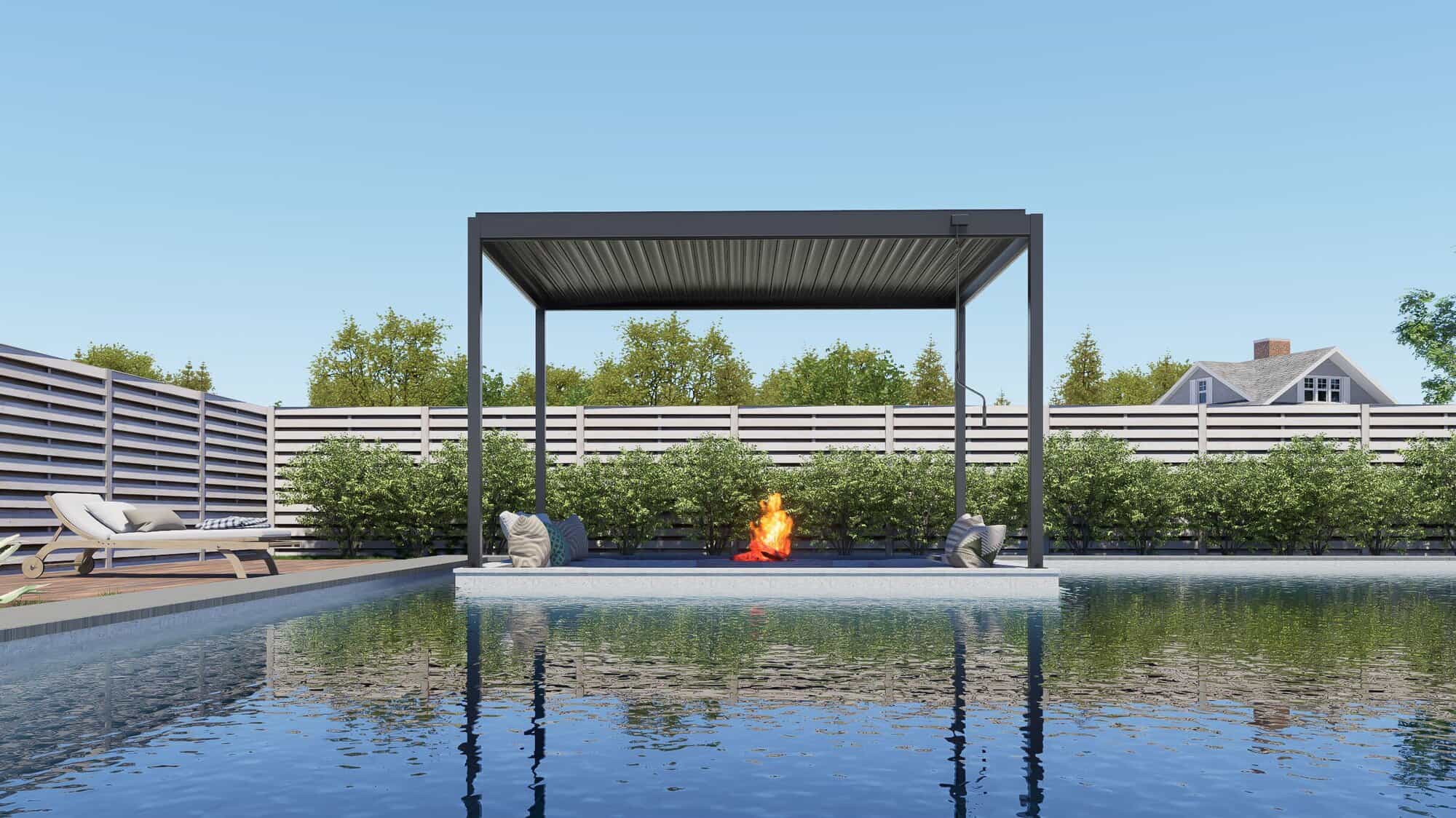 Bioklimatické hliníkové pergoly Garden Spirit